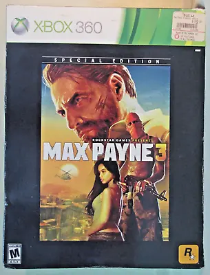 Max Payne 3 Special Edition (Microsoft Xbox 360 2012) NEW Sealed • $84.95