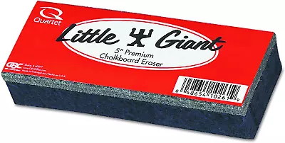 804526 Little Giant Economy Chalkboard Eraser Felt 5W X 2D X 1HBlack • $11.99