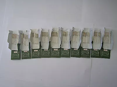 100 Sewing Machine Needles 80/12 Fits Toyota Brother/jones Janome Singer Silver  • £6.95