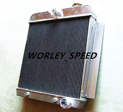Aluminum Radiator For Aftermarket Chevy PICKUP Truck V8 1955-1959 A/T • $253