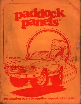 The Paddocks Mustang Parts Catalog 1964 - 1968   8080 • $20