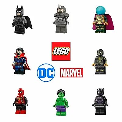 LEGO Super Heroes Minifigures Choose Your Favourite Character DC Comics Marvel • £3.90
