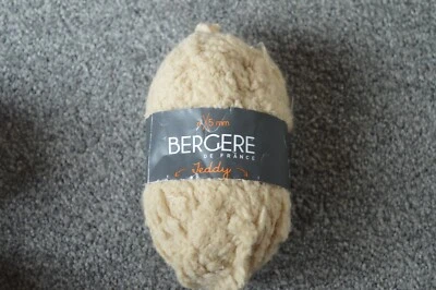 £0.99 • Buy BERGERE DE FRANCE -TEDDY- PANTIN - 25g Ball - Wool / Yarn - Beige - 21913 L8777
