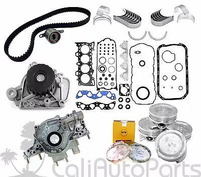 96-00 Honda Civic Del Sol 1.6l D16y D16y7 D16y8 Sohc Graphite Engine Rebuild Kit • $319.95