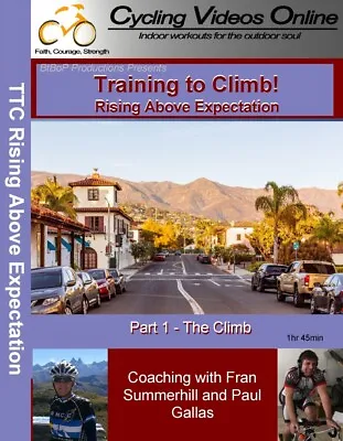 Virtual Bike Workout Into The Santa Ynez Mountains California Spin To The Top! • $30