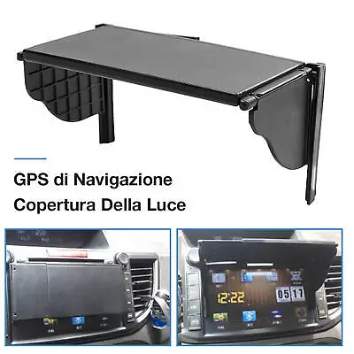 GPS Navigator Sun Shade Visor Car Visor Glare Vision Shield For 5.5-10 In Screen • $13.70