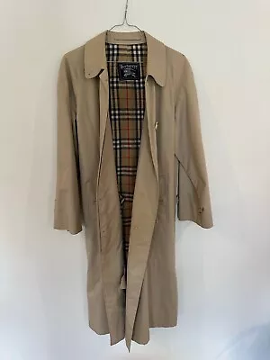 Burberry Cotton Drill Trench Coat  • $400