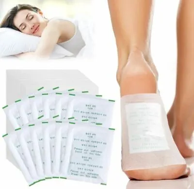 Natural Herbal Foot Pads Detox Stress Pain Relief Sleep Cleansing Care Health • $6.98