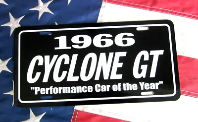 1966 Mercury CYCLONE GT License Plate Tag 66 Comet  Muscle Car Performance • $19.85