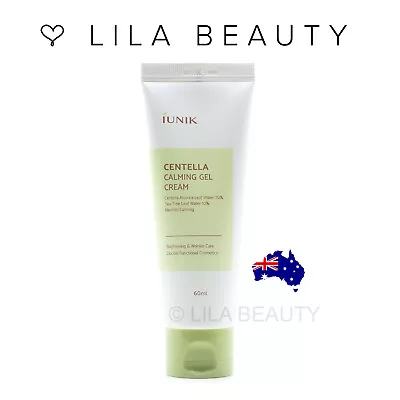 IUNIK Centella Calming Gel Cream 60ml Face Moisturizer Brightening Wrinkle Care • $22.50