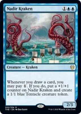 $1.99 • Buy MTG - NADIR KRAKEN - Theros Beyond Death (R)