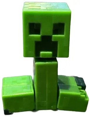 MINECRAFT 3 Inch CREEPER Action Figure Loose Green Collectibles • $7.95