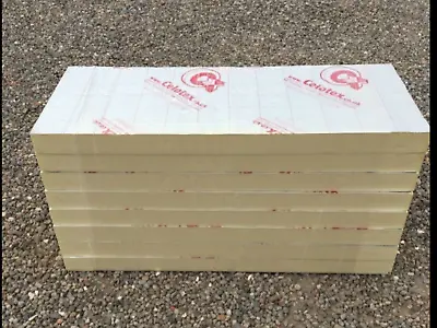 INSULATION BOARDS 75mm 8 PER PACK 20 PACKS  AVAILABLE  NO VAT • £50
