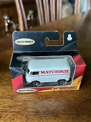 Matchbox Superfast VW Volkswagen T1 Van Bully White. Stars Of Germany NIB • $14.99