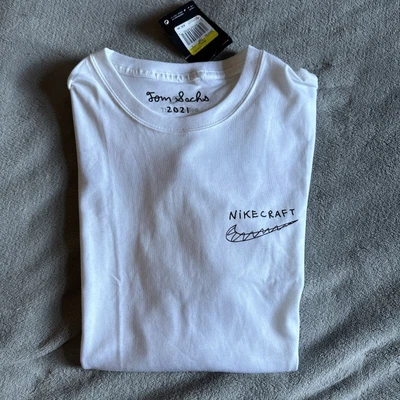 £60 • Buy Men’s Nike X Tom Sachs Nikecraft Studio T-shirt White