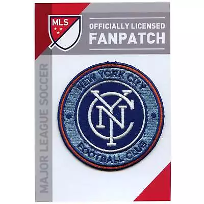 New York City FC Soccer Team Crest Embroidered Jersey MLS Futball Patch • $9.95