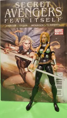 Marvel Legends VALKYRIE -HULKBUSTER BAF WAVE + GREAT COMIC SECRET AVENGERS # 14 • $15.99