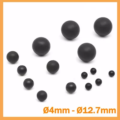 Nitrile Rubber Balls 4mm 4.5mm 4.76mm 5.3mm 6mm 7mm 8mm 9mm 10mm 12mm 12.7mm • $1.49