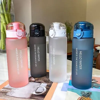 $11.28 • Buy Portable Plastic Leakproof Drinking Bottle Sports Water Bottle Drinking Cup