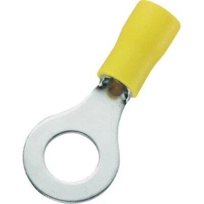 £4.64 • Buy Ring Cable Lug Insulated Crimp Connector 0, 5mm ² -6mm ²