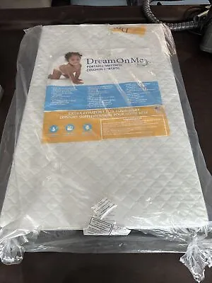 New Dream On Me Sunset 3  Extra Firm Fiber Portable Crib Mattress • $34.99