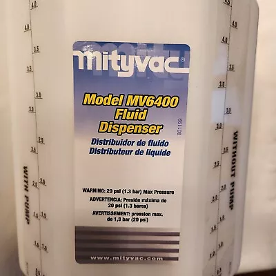 Mityvac Model MV6400 Fluid Dispenser 1.2 Gallon • $55