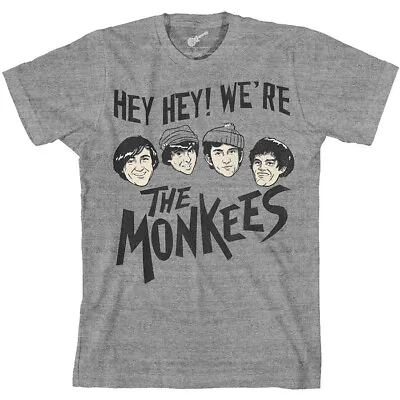 The Monkees - Hey Hey! - Grey T-shirt • $23.99