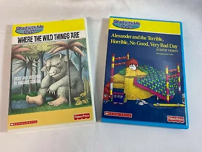 Read With Me DVD's Scholastic Fisher-Price Lot Of 2 Children's DVD's • $14.21