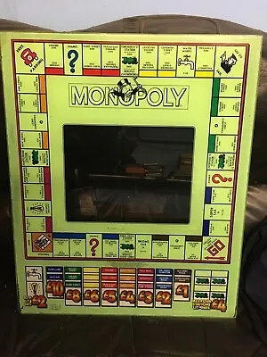 £40.95 • Buy MONOPOLY GLASS FROM A COIN OPERATED QUIZ MACHINE SWP In HULL