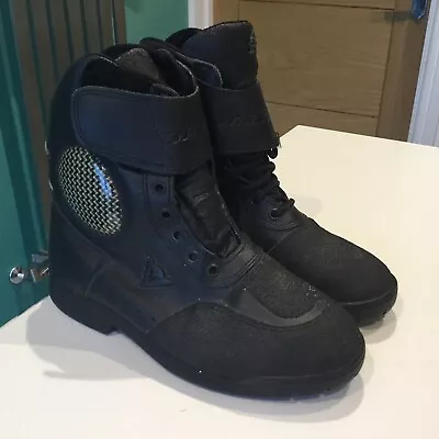 Dainese Womens Black Motorcycle Boots Size Uk 4.5 (37) • £12.50