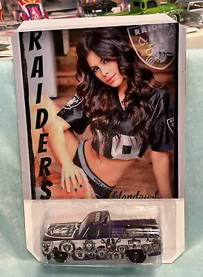 Hot Wheels ‘83 Chevy Silverado As Las Vegas Raiders Cheerleaders It’s A Custom • $49.77