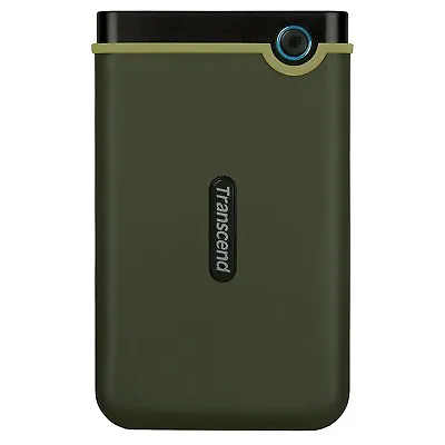 Transcend 2TB StoreJet 25M3 USB 3.0 Slim External Portable Hard Drive Green   • $86.99