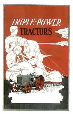 IHC McCormick-Deering Triple Power Tractors 10-20 15-30 Farmall Regular Brochure • $25