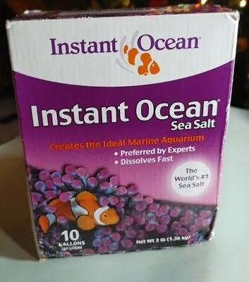 Instant Ocean 10 Gallon Sea Salt • $24.99