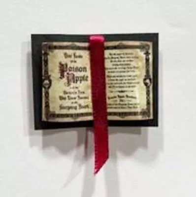 Miniature Artisan Open Ancient Witch's Spells And Potions Book For Halloween • $9.99