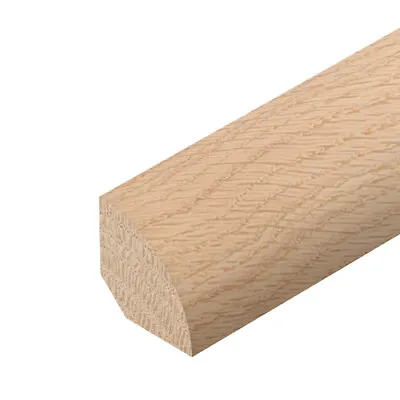 OAK Quadrant Moulding Beading Wooden Timber Edging Many Sizes & Lengths • £4.20