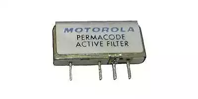 Motorola Minitor II 2 Fire EMS Police Pager Tone Reed Filter Active Permacode • $5.95