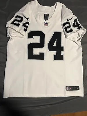 100% Authentic Marshawn Lynch Oakland Raiders Nike Vapor Elite Jersey 52 XXL NWO • $170