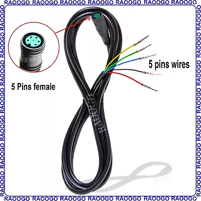 Cable  Connect Throttle & Controller 5 Pins Wire Electric Scooter TF-100 LH-100 • $19.59