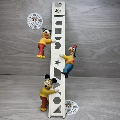 DISNEY PARKS Vintage Ruler Stencil Shapes By LEE With Mickey & Goofy Figures • $22.49