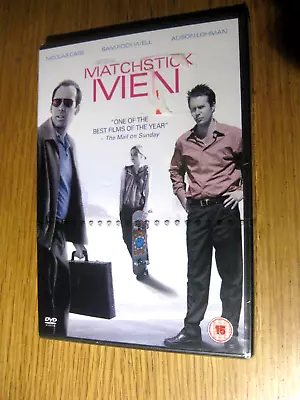 Matchstick Men -DVD (2004)- Nicolas Cage Scott (DIR) - BRAND NEW & SEALED • £4