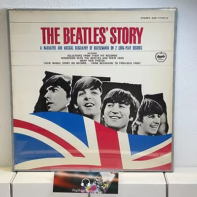 【New Factory Sealed】The Beatles  The Beatles' Story  Vinyl EAS-77007 8 Japan • $287.50