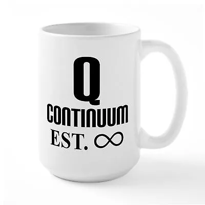CafePress Q Infinity Star Trek TNG Mugs Large Mug (14019282) • $17.99