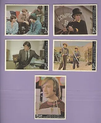 1967 Raybert Productions The Monkees Trading Cards Lot Of 52 List Below • $70.20