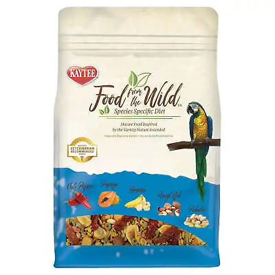 Kaytee Food From The Wild Natural Pet Macaw Bird Food 2.5 Pound • $19.95