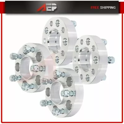 4Pcs 5x4.5 1.25  Hubcentric Wheel Spacers 14x1.5 For Dodge Charger Chrysler 300 • $74.29