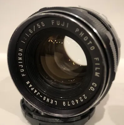 FUJI FUJINON 55mm F1.8 Manual Prime Lens M42 Mount • $39.75
