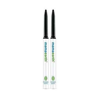 Mamaearth Charcoal Black Long Stay Kajal Eyeliner Pack Of 2 • £22.70