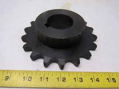 Clyde Begemann 142046 18 Tooth Sprocket #80 Chain 2  Bore 1-9/16  Thick • $51.99
