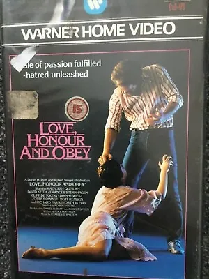 Lovehonour And Obey Vhs Warner Big Box.1985.embossed. • £19.99